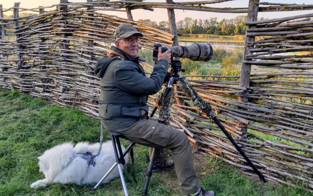 Günni und Hündin Lilli